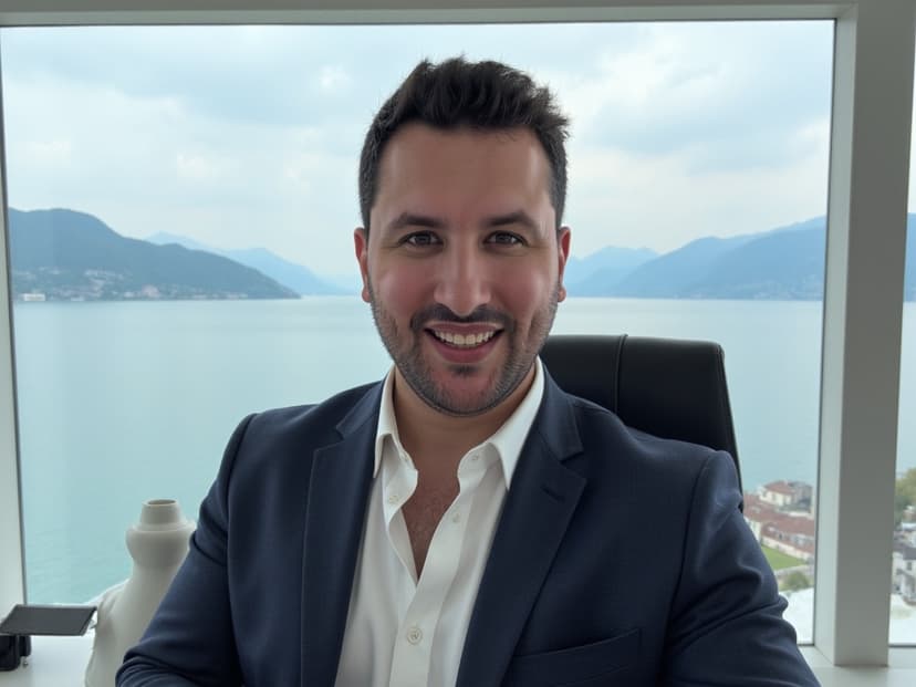 Photo LinkedIn professionnelle générée par IA